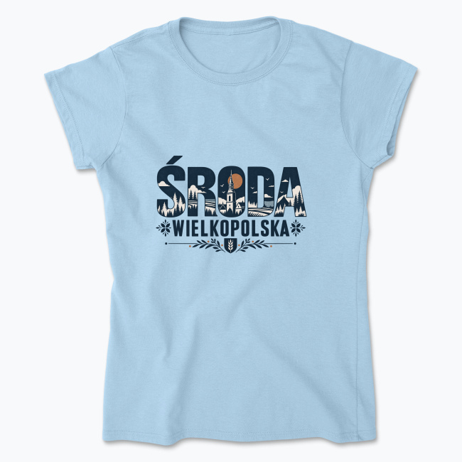 Środa Wielkopolska Nordic Folk - Koszulka damska