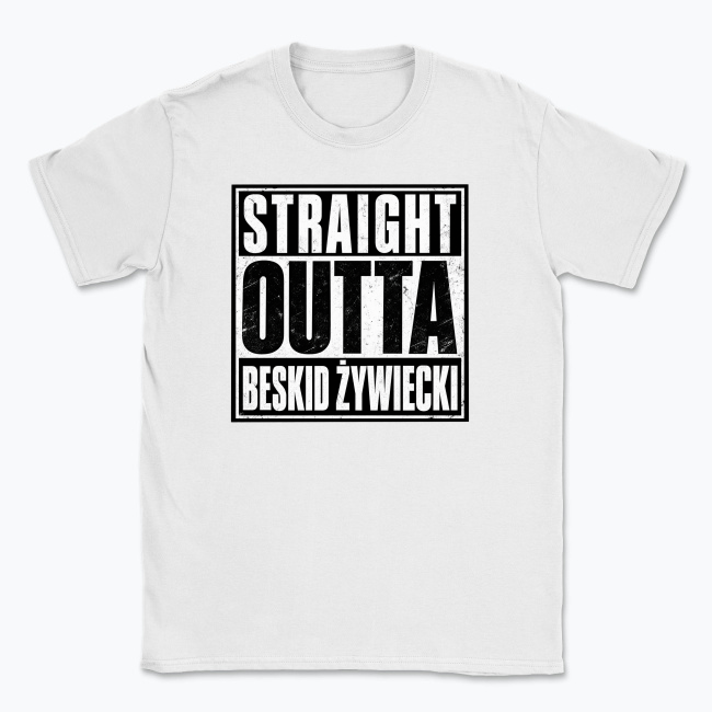 Straight Outta Beskid Żywiecki - T-shirt