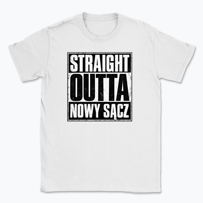 Straight Outta Nowy Sącz - T-shirt