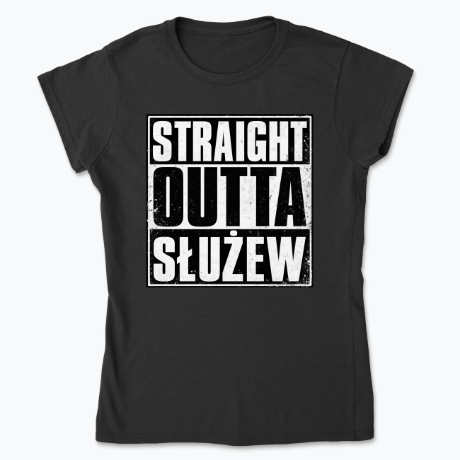 Straight Outta Służew - Koszulka damska