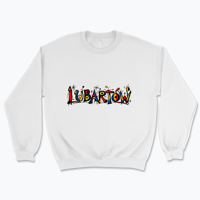 Surrealistyczny napis Lubartów - Bluza