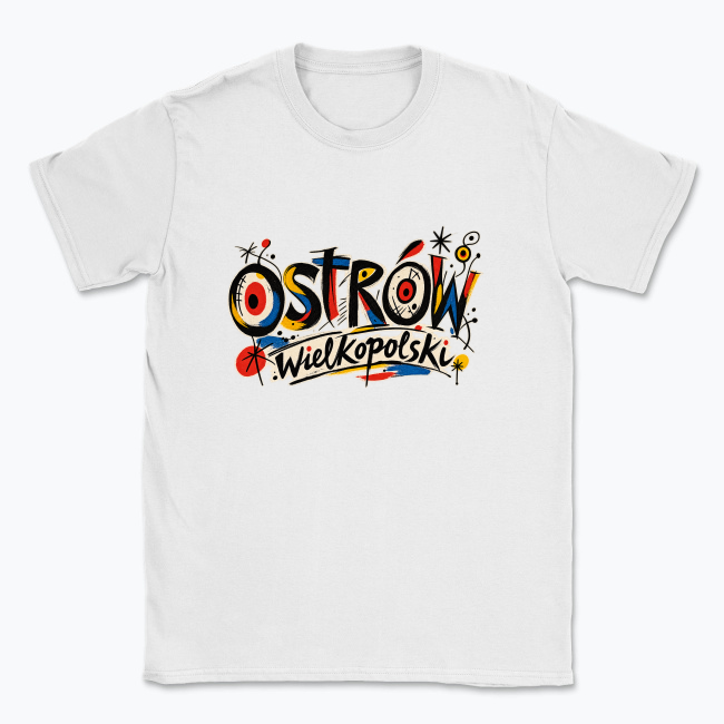 Surrealistyczny Ostrów Wielkopolski - T-shirt