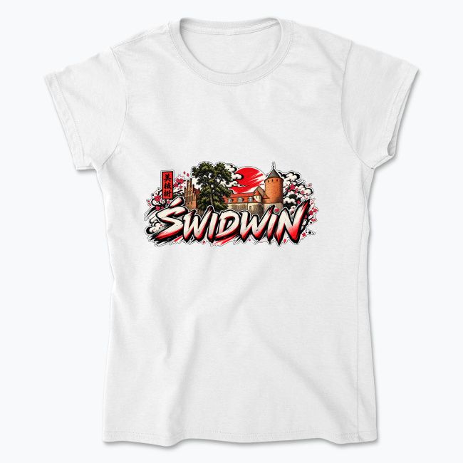 Świdwin Japan Style - Koszulka damska
