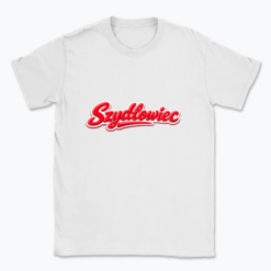 Szydłowiec Retro Red Script - T-shirt