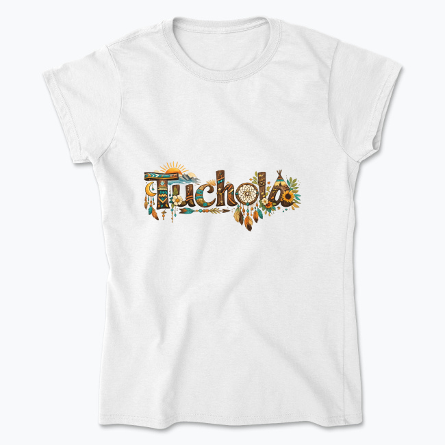 Tuchola Boho - Koszulka damska