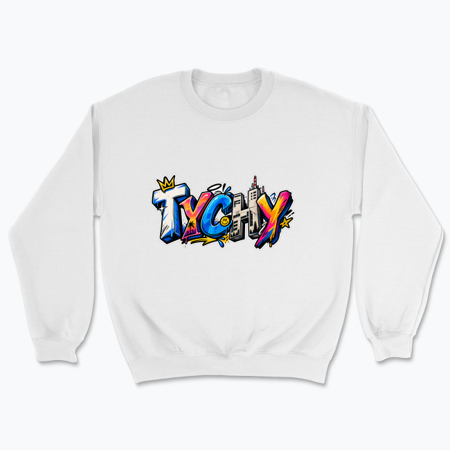 TYCHY Graffiti Sticker - Bluza