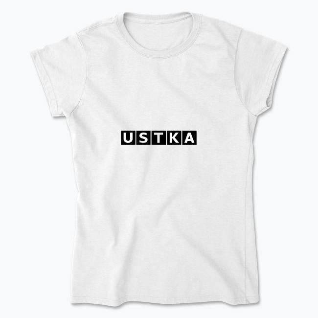 USTKA Monochrome - Koszulka damska