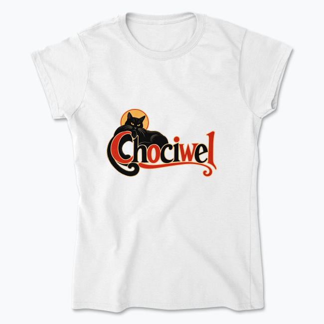 Vintage Cat Chociwel - Koszulka damska
