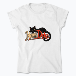 Vintage Chat Noir Nowa Dęba - Koszulka damska