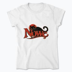 Vintage Chat Noir Nowe - Koszulka damska