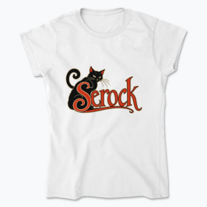 Vintage Chat Noir Serock - Koszulka damska