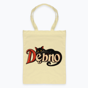 Vintage Dębno Cat Noir - Torba