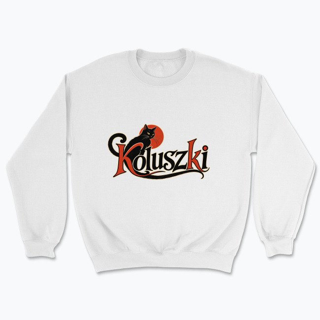 Vintage Koluszki Black Cat - Bluza