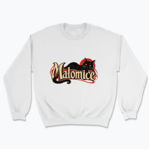 Vintage Małomice Black Cat - Bluza