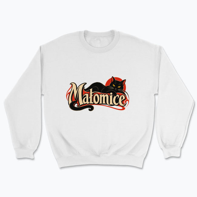 Vintage Małomice Black Cat - Bluza