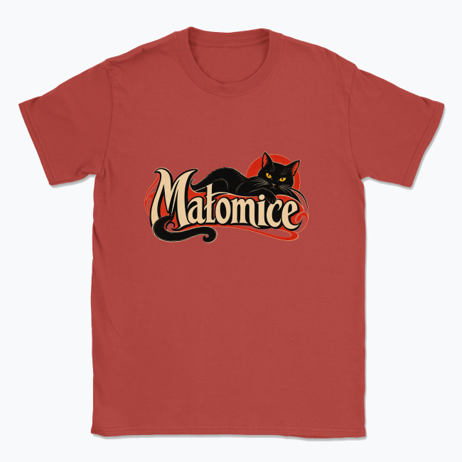 Vintage Małomice Black Cat - T-shirt