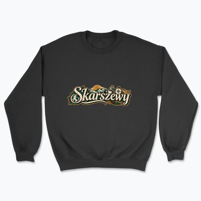 Vintage Skarszewy Coffeehouse Travel - Bluza