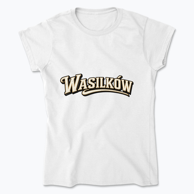 Vintage Wasilków Collegiate - Koszulka damska