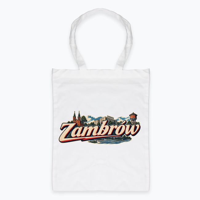 Vintage Zambrów Travel Poster - Torba