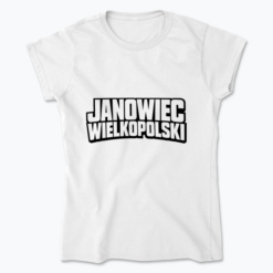 Big Inscription Janowiec Wielkopolski - Women's T-shirt