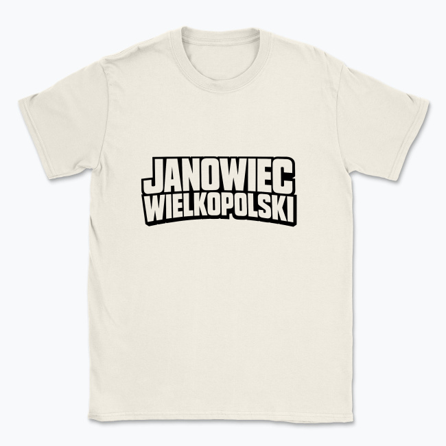 Wielki Napis Janowiec Wielkopolski - T-shirt