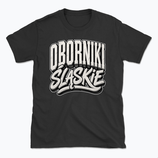 Wielki Napis Oborniki Śląskie - T-shirt