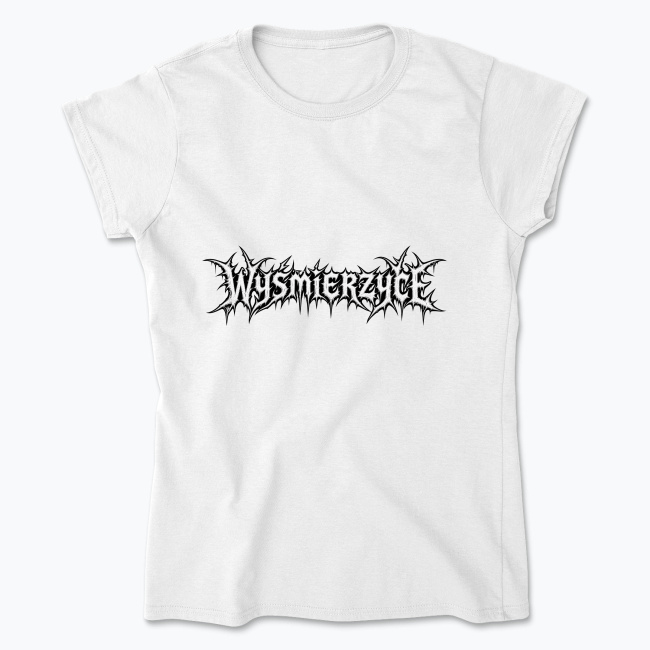 Wyśmierzyce Thorned Metal Logo - Koszulka damska