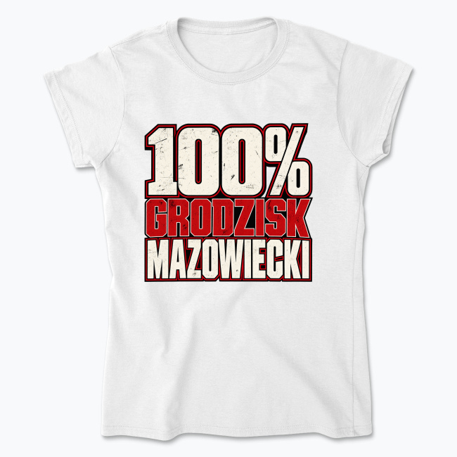 100% Grodzisk Mazowiecki - Koszulka damska