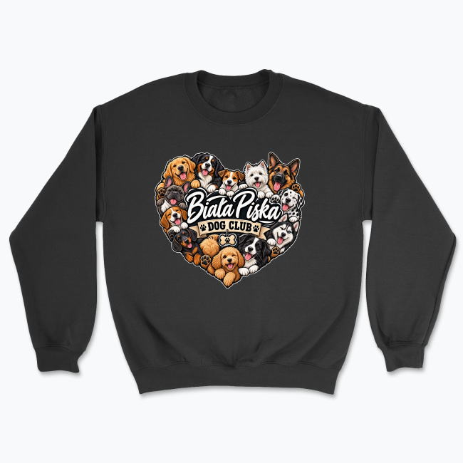 Biała Piska Dog Club - Bluza