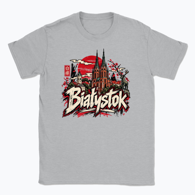 Białystok Daleki Wschód - T-shirt