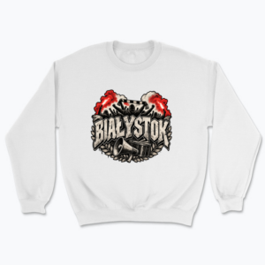 Białystok Gritty Fan - Bluza
