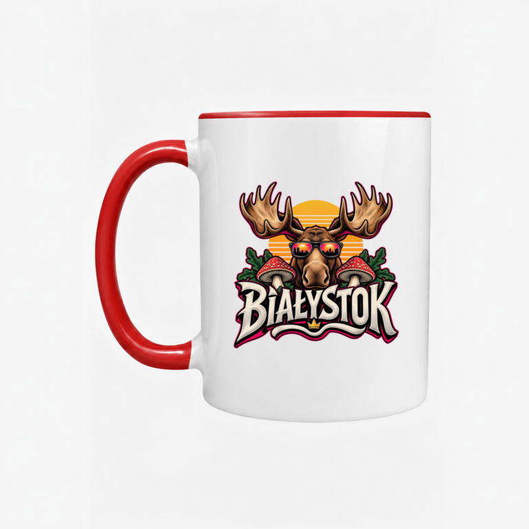 Białystok Neon Moose - Kubek