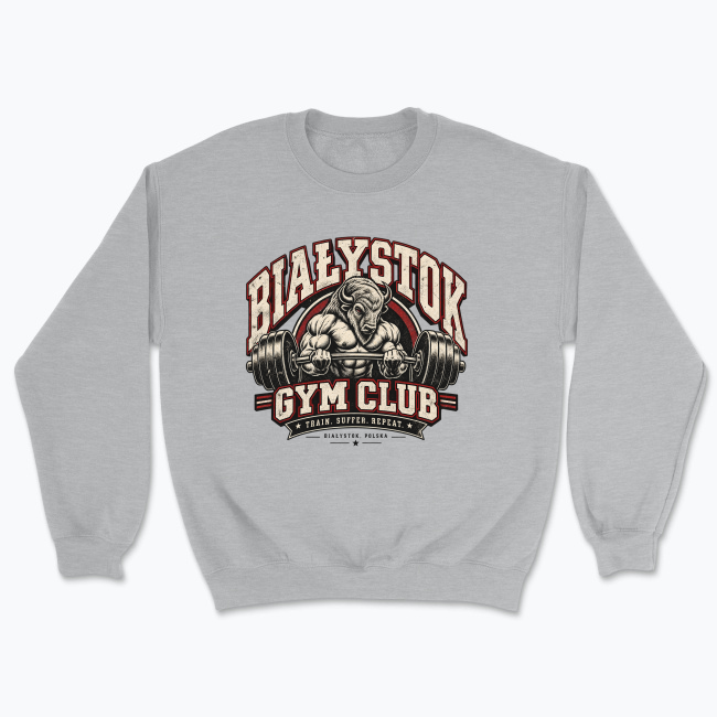 Białystok Vintage Bison Gym - Bluza