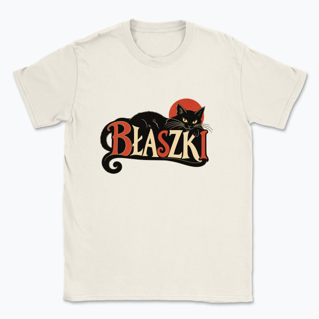BŁASZKI Black Cat - T-shirt