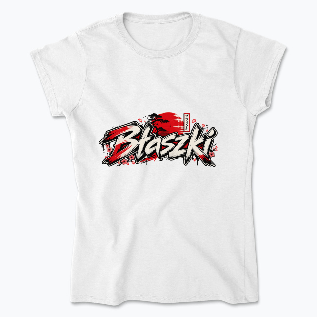 Błaszki Japanese Graffiti - Koszulka damska