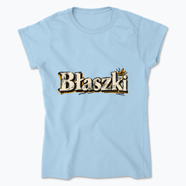 Błaszki Retro Wordmark - Koszulka damska