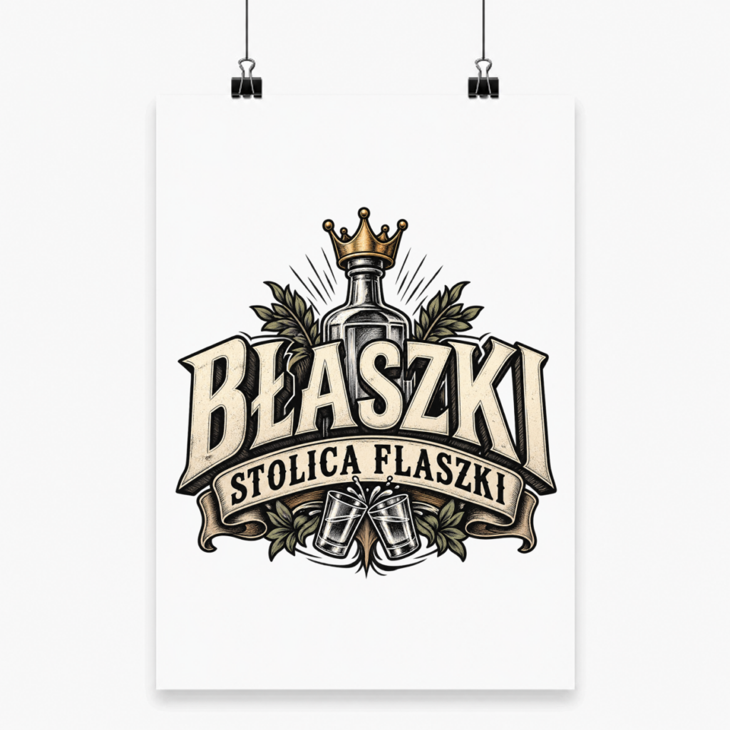 Błaszki Stolica Flaszki Crowned - Plakat
