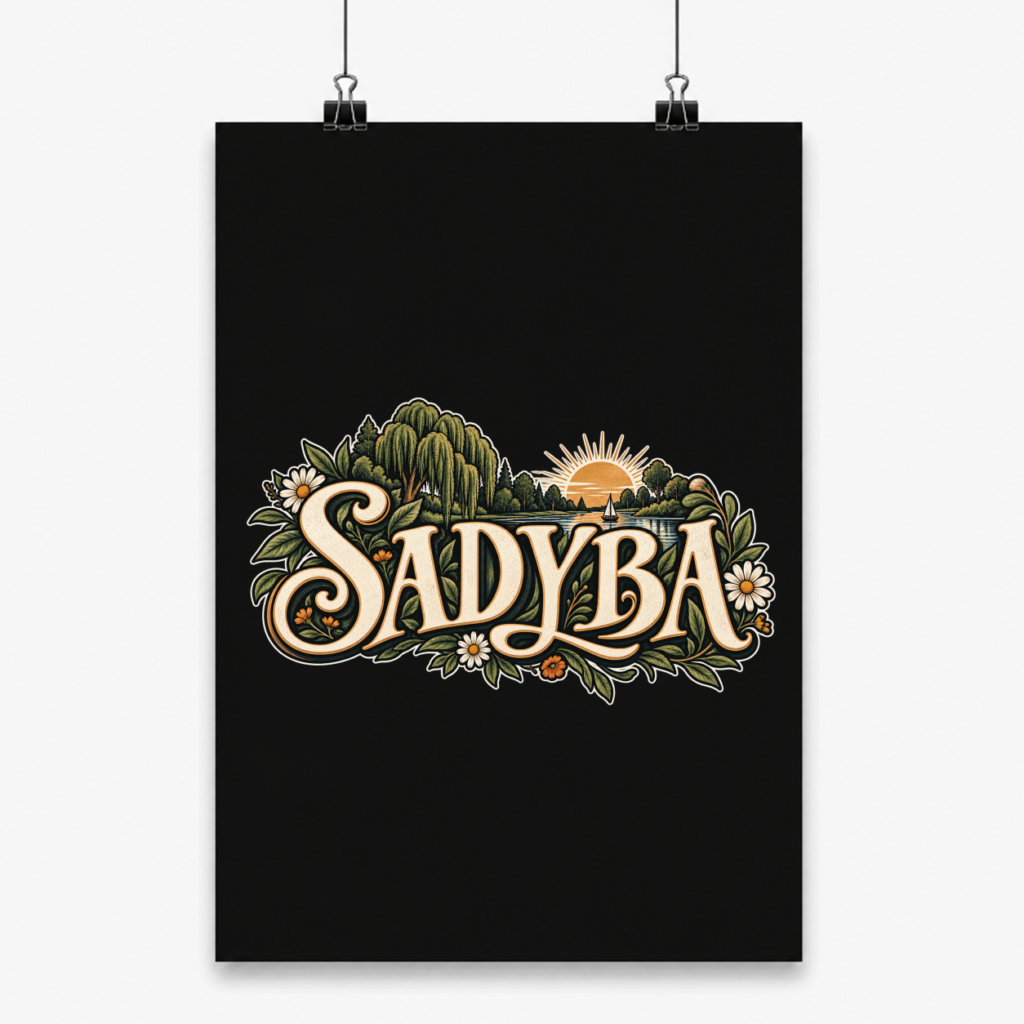 Boho SADYBA - Plakat