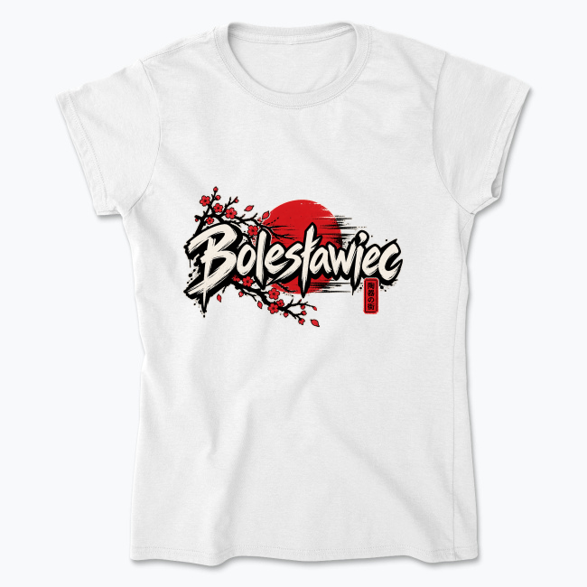 Bolesławiec Sakura Brush - Koszulka damska