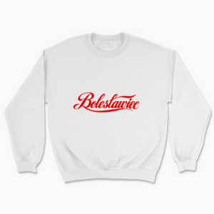 Bolesławiec Script Logo - Bluza