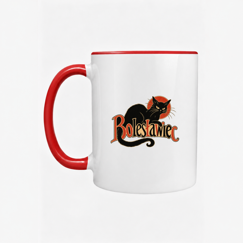 Chat Noir Cat Bolesławiec - Kubek