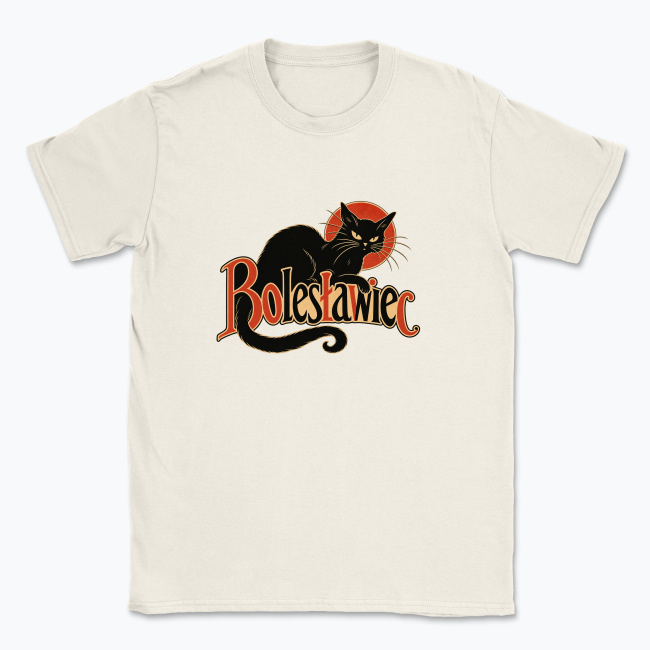 Chat Noir Cat Bolesławiec - T-shirt