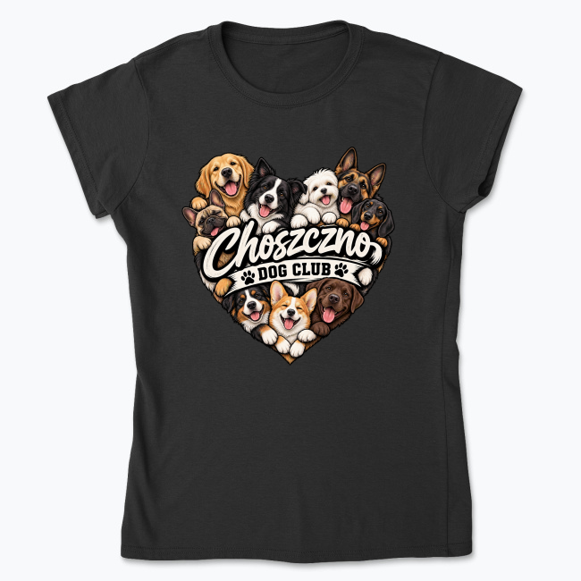Choszczno Dog Club - Koszulka damska