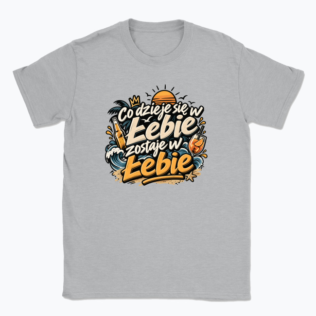 Co dzieje się w Łebie - T-shirt