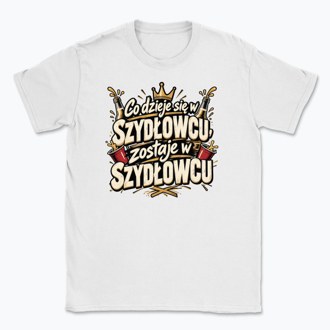 Co dzieje się w Szydłowcu - T-shirt