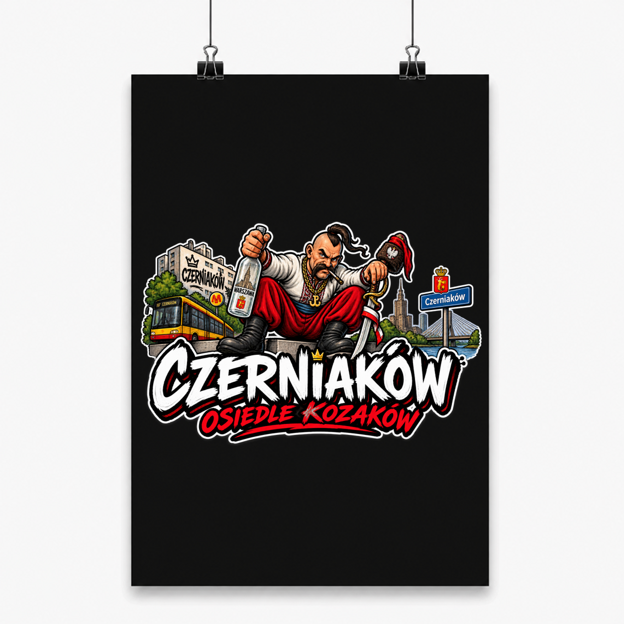 Czerniaków Osiedle Kozaków - Plakat
