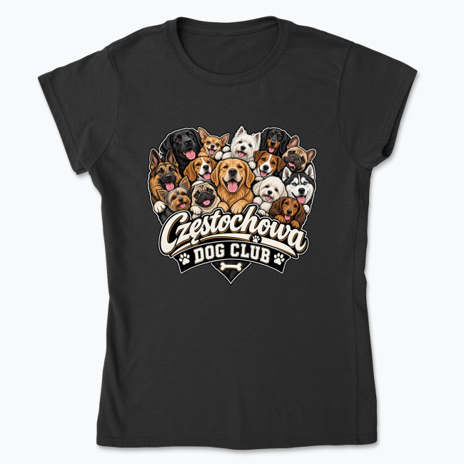 Częstochowa Dog Club - Koszulka damska