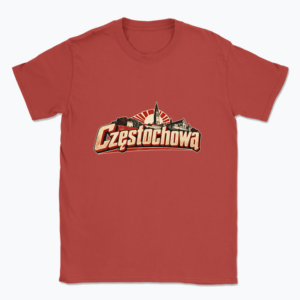 Częstochowa Vintage Landmark - T-shirt