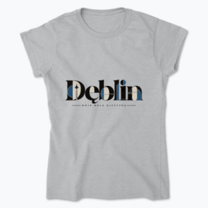 Dęblin Aviation Typography - Koszulka damska