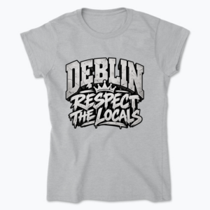 DĘBLIN Respect the Locals - Koszulka damska
